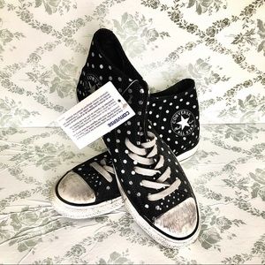Converse All Star Spot Black High Top Sneakers